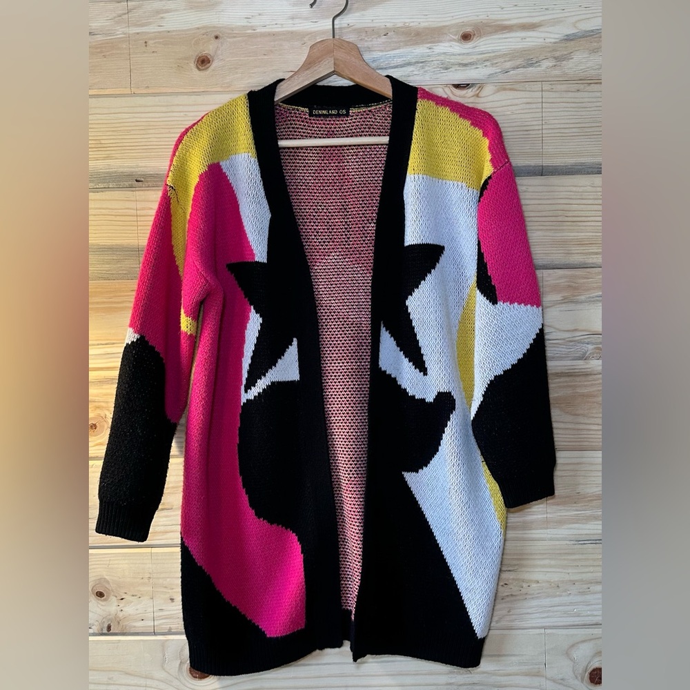 Colorful Abstract Women's Sweater